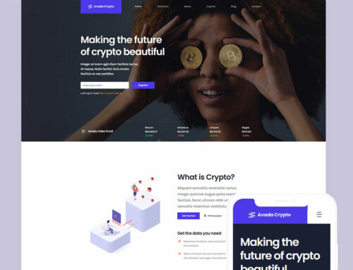 Avada Crypto Prebuilt Website